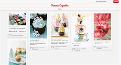 Desktop Screenshot of famouscupcakes.com
